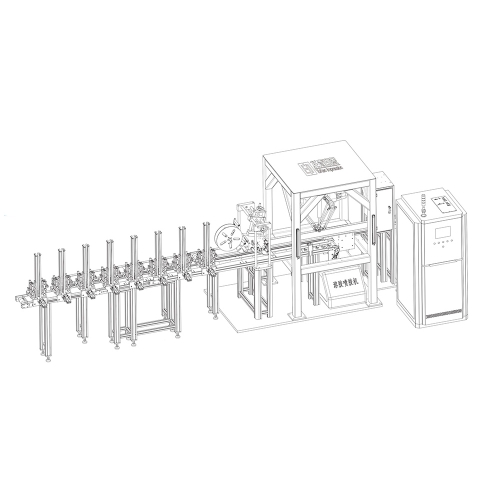 江門濕紙巾自動(dòng)貼標(biāo)粘蓋機(jī)