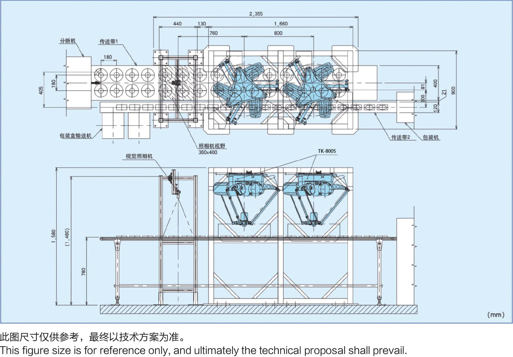 并聯(lián)四軸機(jī)器人